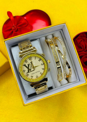 Подарочный набор часы, 2 браслета и коробка 20714955