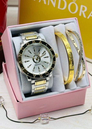 Подарочный набор часы, 2 браслета и коробка 20781642