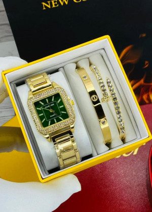 Подарочный набор часы, 2 браслета и коробка 20786412