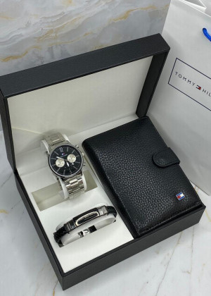 Подарочный набор часы, браслет, кошелёк и коробка 20826020