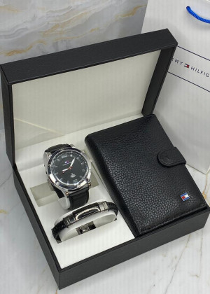 Подарочный набор часы, браслет, кошелёк и коробка 20826031