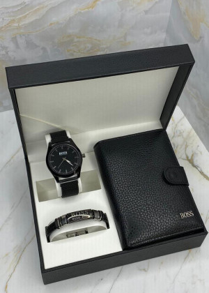 Подарочный набор часы, браслет, кошелёк и коробка 20826041