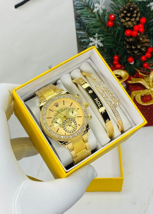 Подарочный набор часы, 2 браслета и коробка 20837200
