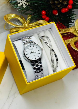 Подарочный набор часы, браслет и коробка 20839914
