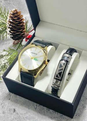 Подарочный набор часы, браслет и коробка 20853611