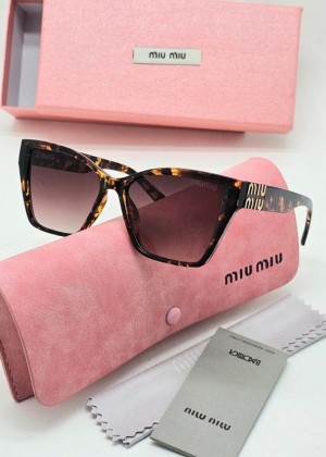 Набор женские солнцезащитные очки, коробка, чехол + салфетки #21256338