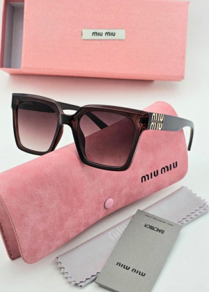 Набор женские солнцезащитные очки, коробка, чехол + салфетки #21256358