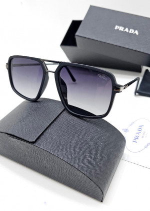 Набор мужские солнцезащитные очки, коробка, чехол + салфетки 21259868