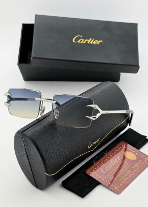 Набор женские солнцезащитные очки, коробка, чехол + салфетки #22881473