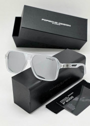 Набор мужские солнцезащитные очки, коробка, чехол + салфетки