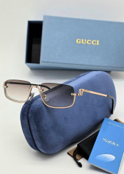 Набор женские солнцезащитные очки, коробка, чехол + салфетки