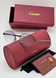 Набор женские солнцезащитные очки, коробка, чехол + салфетки