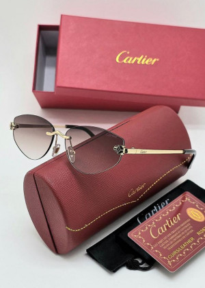 Набор женские солнцезащитные очки, коробка, чехол + салфетки 22986224