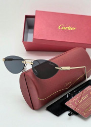 Набор женские солнцезащитные очки, коробка, чехол + салфетки