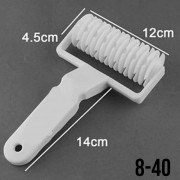 Нож ролик для фигурной нарезки теста