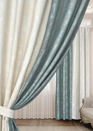 Комплект шторы и тюль 22996974