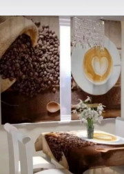 Фотошторы для кухни