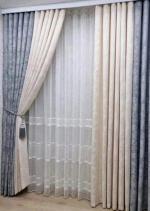 Комплект шторы и тюль 23095055