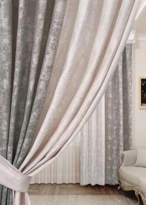 Комплект шторы и тюль #23095101