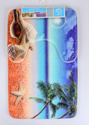 Коврик для ванны и туалета 2шт #23103926