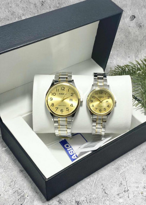 Подарочный набор часы для мужчин и для женщин + коробка 23124329