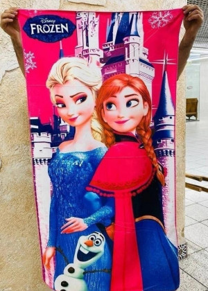 Полотенце детское для бани и для пляжа #23202258