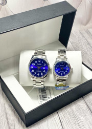 Подарочный набор часы для мужчин и для женщин + коробка