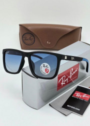 Набор мужские солнцезащитные очки, коробка, чехол + салфетки