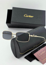 Набор мужские солнцезащитные очки, коробка, чехол + салфетки