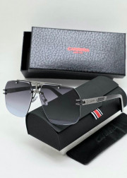 Набор мужские солнцезащитные очки, коробка, чехол + салфетки