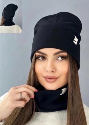 Шапка + шарф 2в1 #23260226