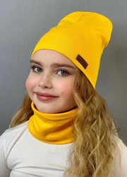 Шапка + шарф 2в1