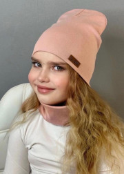 Шапка + шарф 2в1