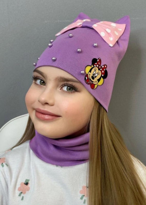 Шапка + шарф 2в1 23260286