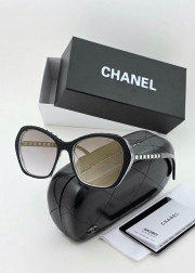 Набор женские солнцезащитные очки, коробка, чехол + салфетки