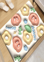 Противоскользящий коврик для ванной и туалета