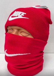 Шапка + шарф 2в1