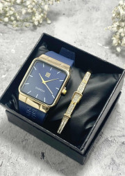 Подарочный набор для женщин часы и браслет+ коробка