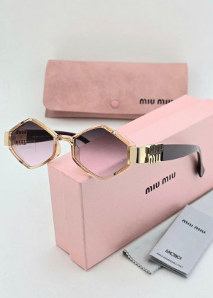 Набор женские солнцезащитные очки, коробка, чехол + салфетки 23310949