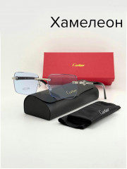 Набор женские солнцезащитные очки, коробка, чехол + салфетки