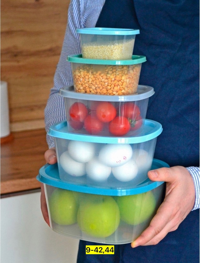 Набор пищевые контейнеры 5 шт 22944392