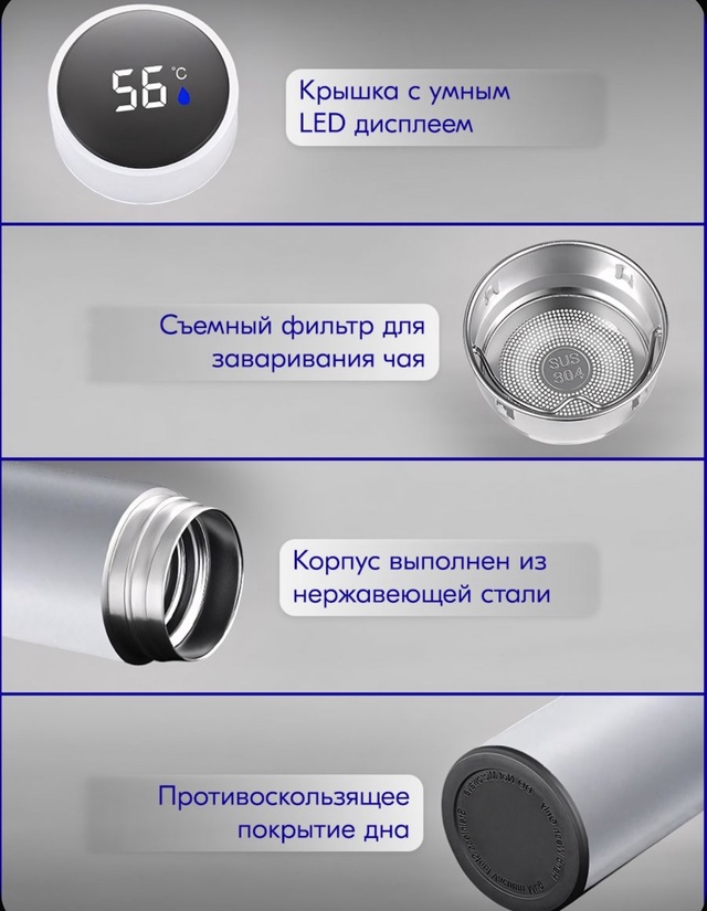 Термос с датчиком температуры 22968860